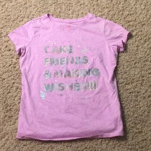 Girls purple tee-shirt